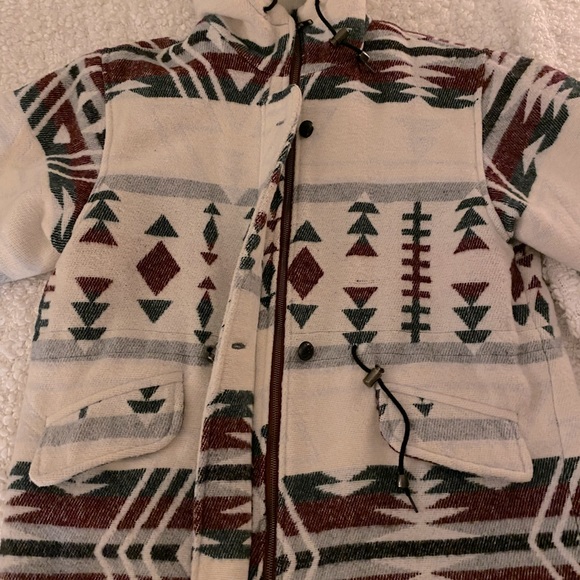 cozy vintage oversized coat - Picture 4 of 5